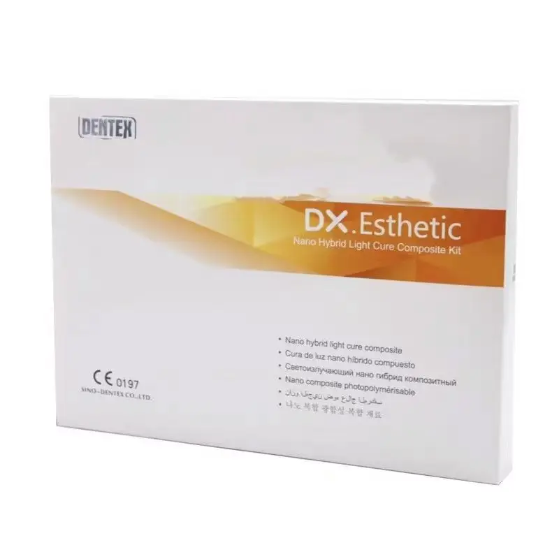 Dental Composite Materials Restorative Dental Materials Porcelain Restoration Kit Aesthetic Restoration Resin Kit 4