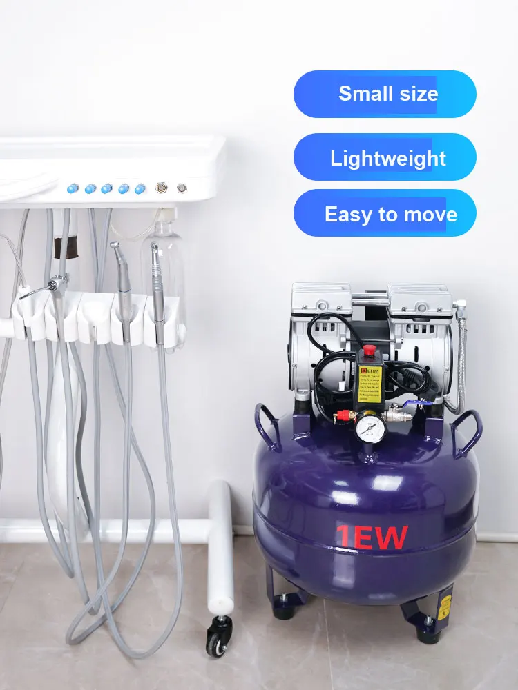 Dental Equipment Dental Medical Oil Free Noiseless Air Compressor for Dental Chair Unit Dental Compressor 5
