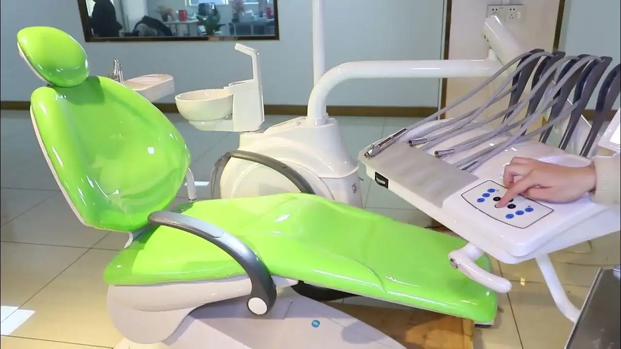 C33 Top mounted tool tray dental chair, Foshan factory accepts customization