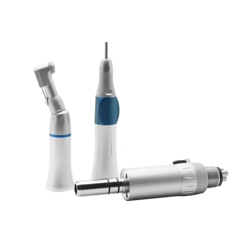 Low Speed Handiece Set Dental with Straight Head Contra Angle Motor