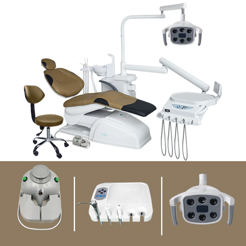 High Quality Elegant Complete Dental Bed Dental Chair 3