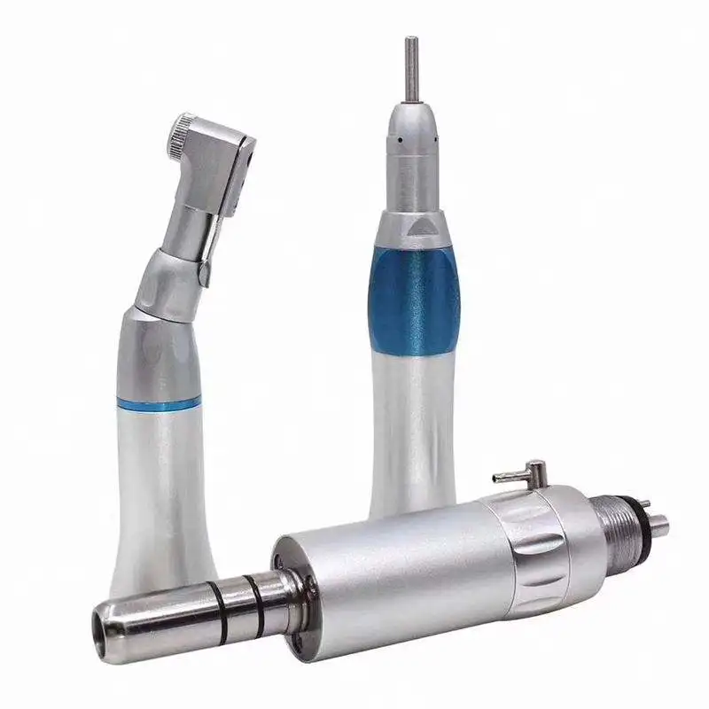 Low Speed Handiece Set Dental with Straight Head Contra Angle Motor details