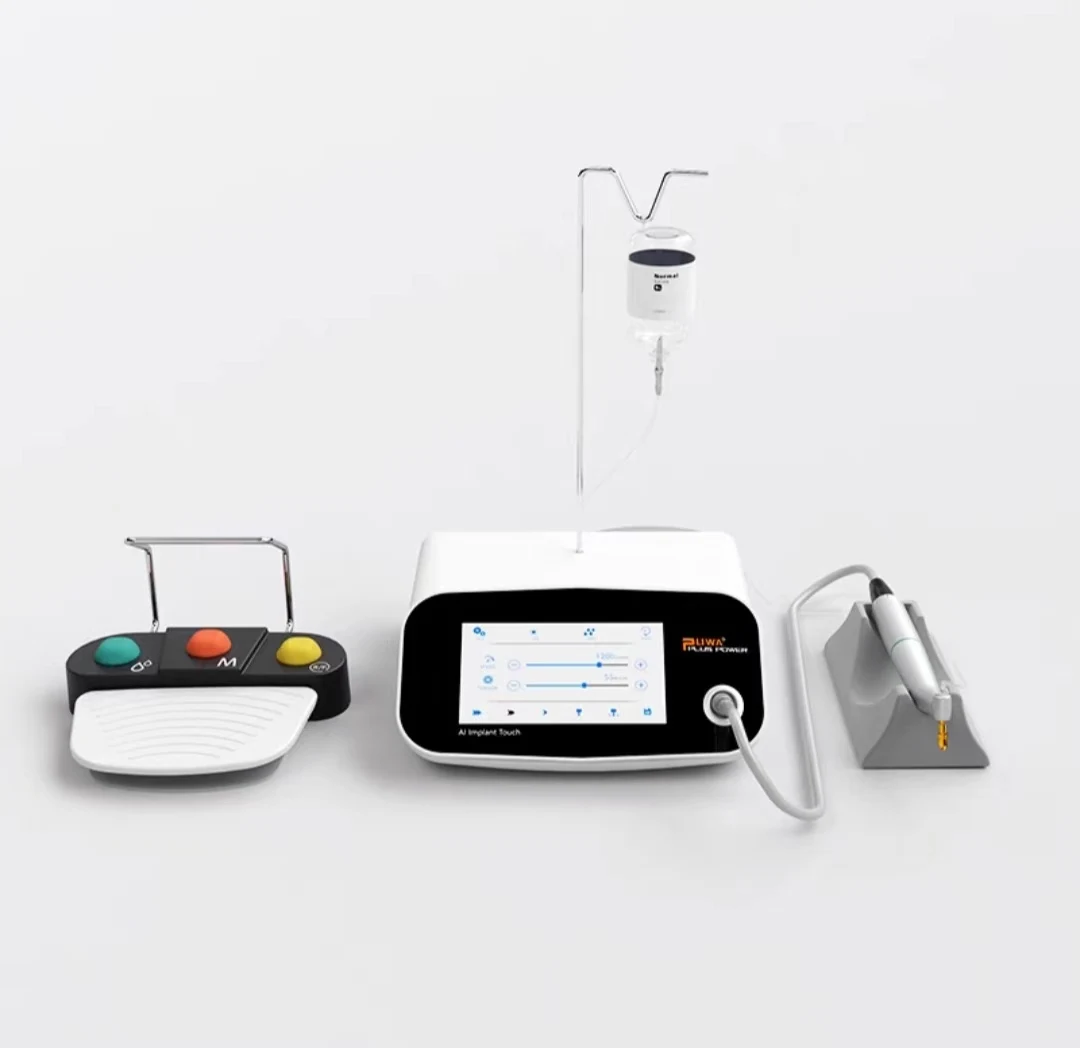 Dental AI full-color touch screen implant machine Oral fiber optic implant contra angle machine New oral equipment 3