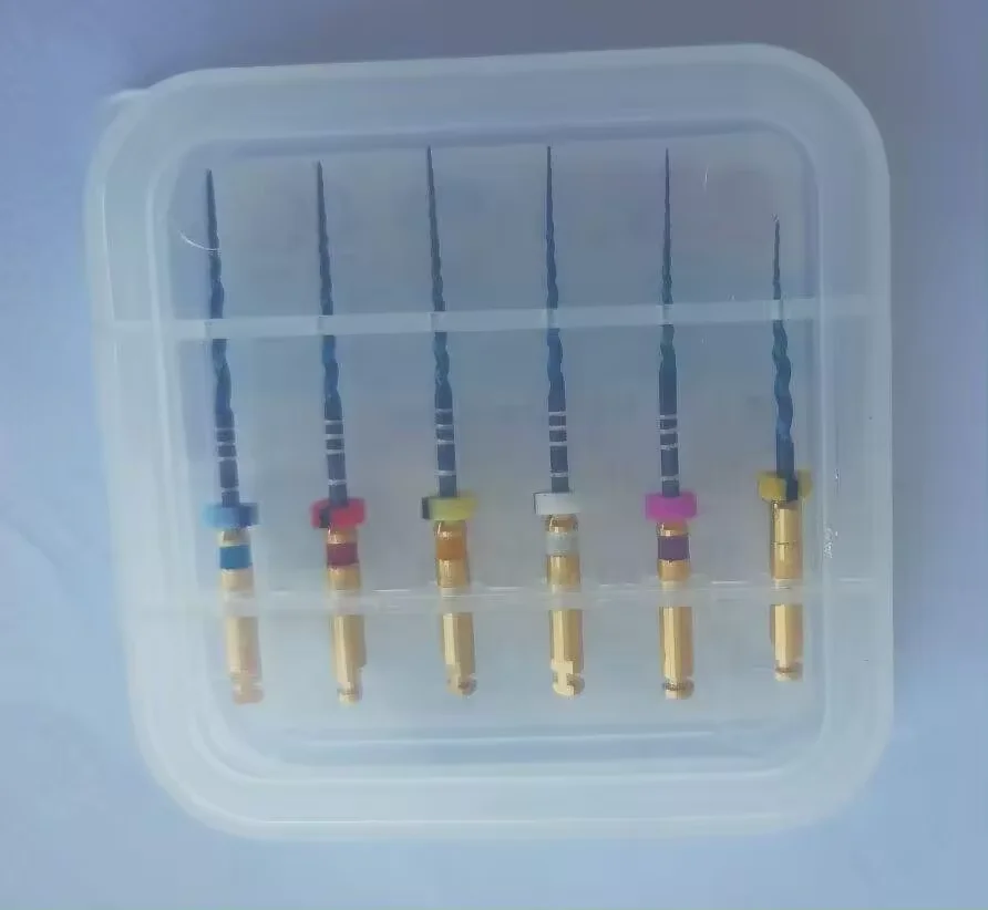 Dental NITI Rotary Files material Root canal files for dental machines Oral materials Safe and durable 3