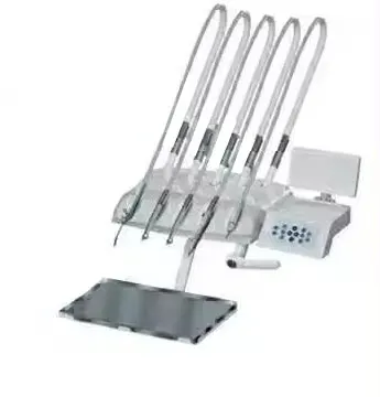Deluxe Dental Chair with Memory System High-Hang Apparatus Plate LED Lights High Quality Dental Hospital Equipment 6
