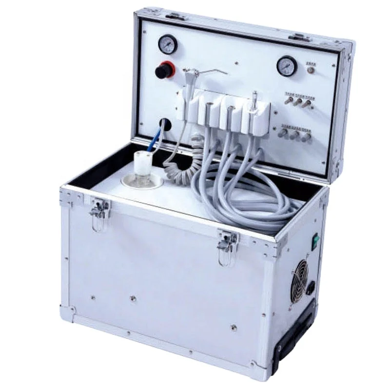 Portable mobile dental turbine unit cart for dental clinic 3