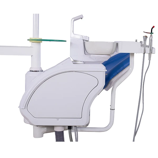 Luxury Dental Chair Folding Chair with Memory Position Rotatable Spittoon Low price 3