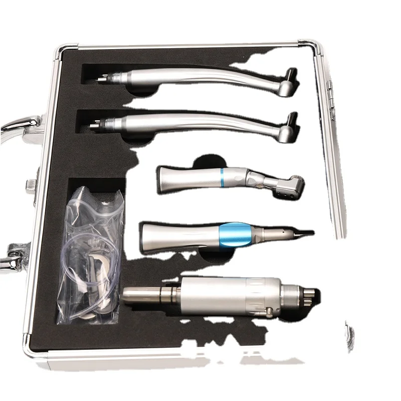 Promotion Dental handpiece kit high speed turbine Low speed handpiece with micromotor set 3