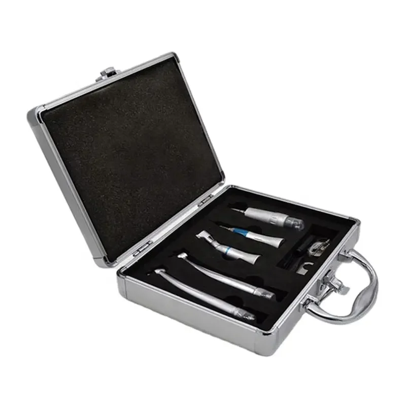 Promotion Dental handpiece kit high speed turbine Low speed handpiece with micromotor set