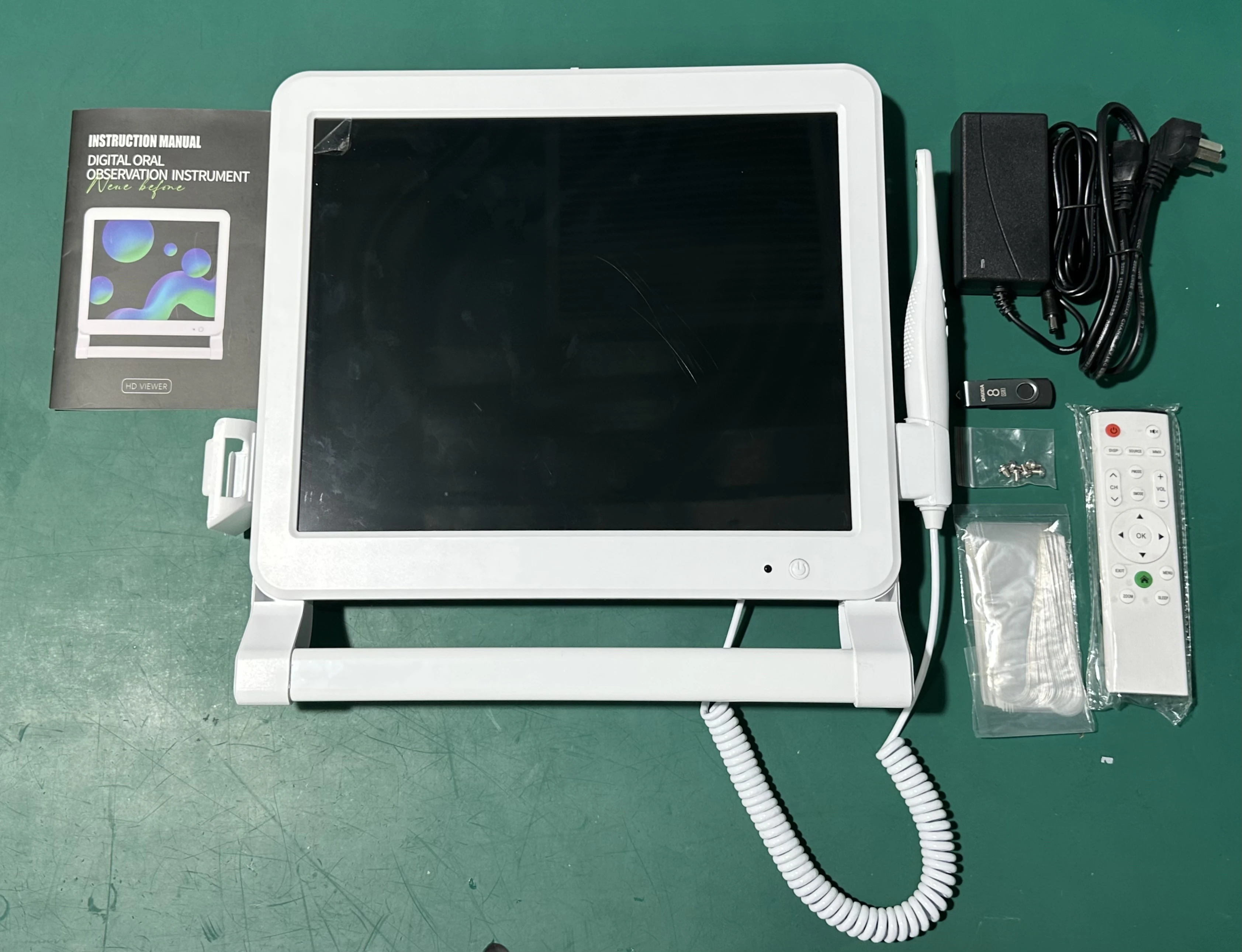 Dental endoscope with 17 inch monitor Wifi Handheld Portable Dental Camera Intraoral Endoscope Intra Oral Camera 4