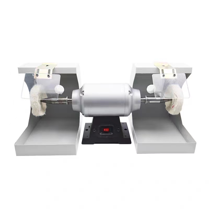 Dental grinding and polishing machine Double top polishing machine with dust cover Technician equipment Dental supplier