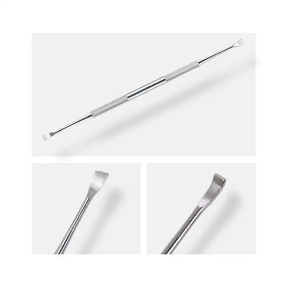 5 PCS Set Dental Teeth Scaler Kit Loupes Mirror Sickle Scaler Teeth Pick Spatula Equipment Oral Care Tooth Cleaning Kit 5
