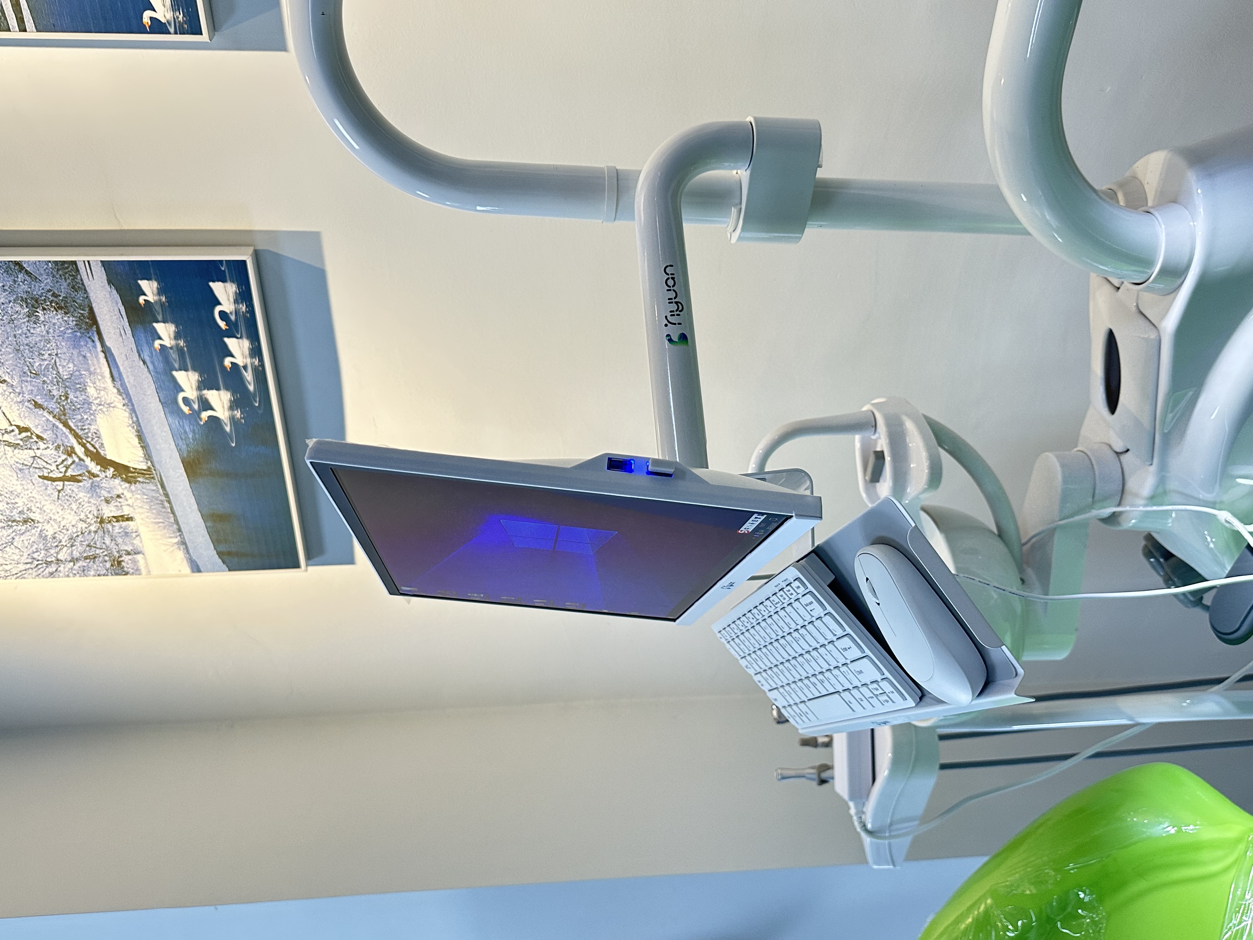 New Dental Viewer Endoscope Equipment 19" with Mouse and Keyboard Bracket Cost-effective Intro-oral Camera 5