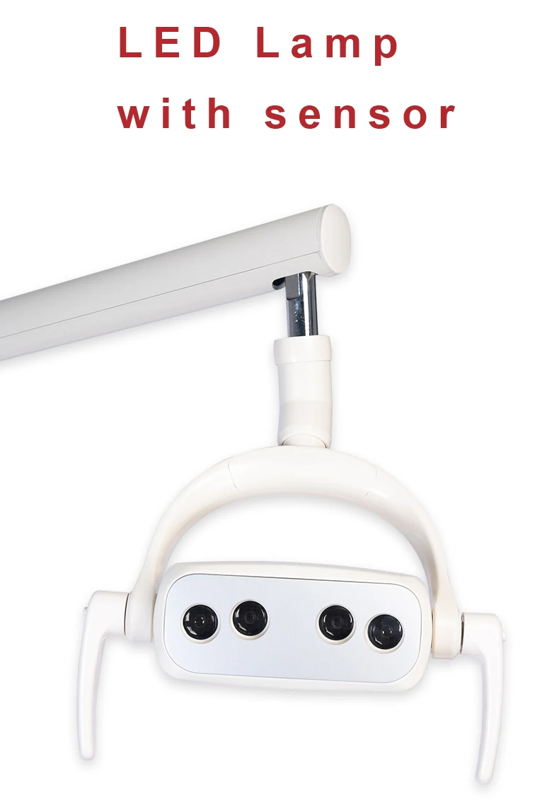 Dental Chair Mobile Tool Tray Factory low price LED light Rotatable spittoon 3