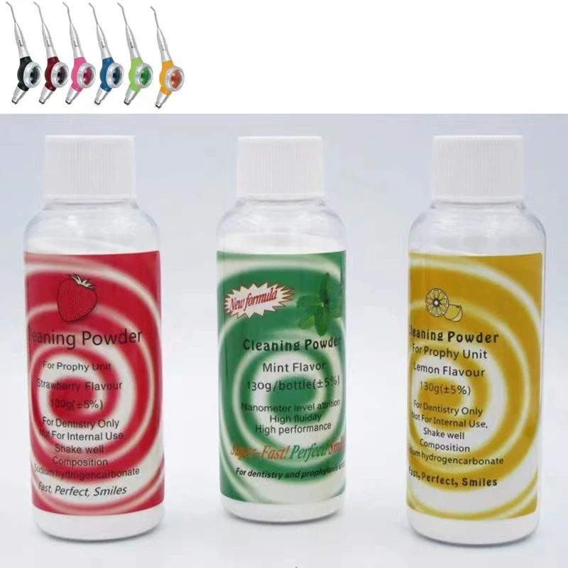 Dental Blasting Powder Air Polisher Polishing Teeth Cleaning Scaling Supplies Fine Powder Non-Clogging 2