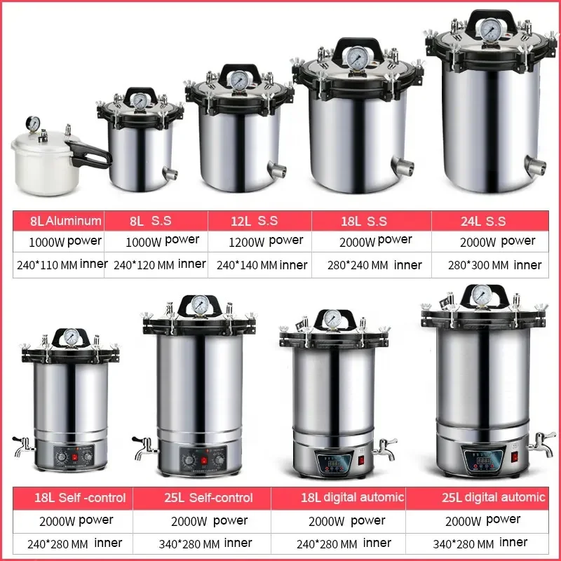 Dental autoclave laboratory medical sterilizer aluminum pan supplier