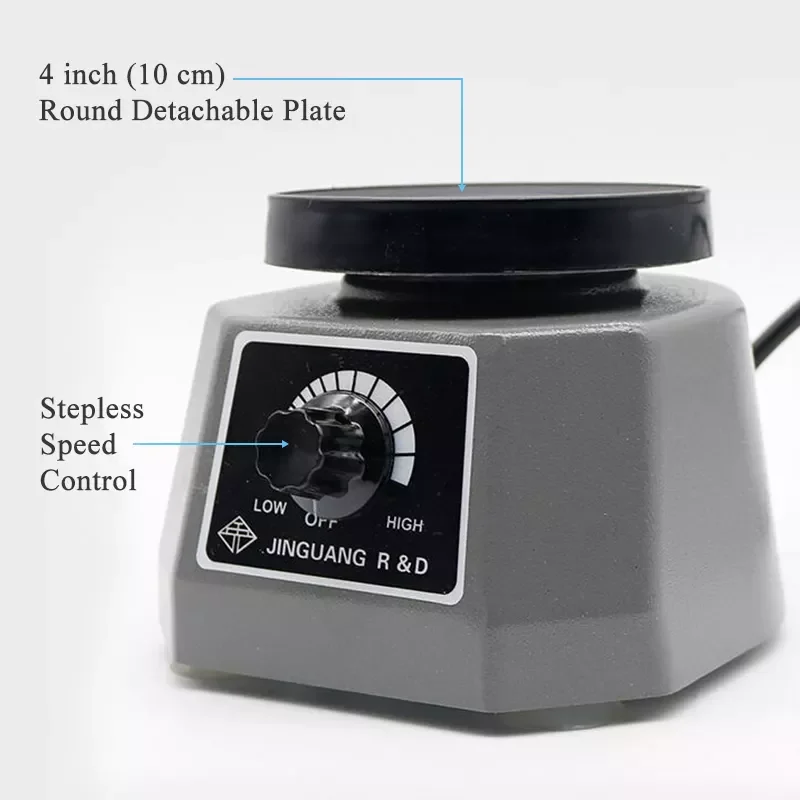 Dental Plaster Powder Stone Vibrator Round Table Vibrating Machine 3