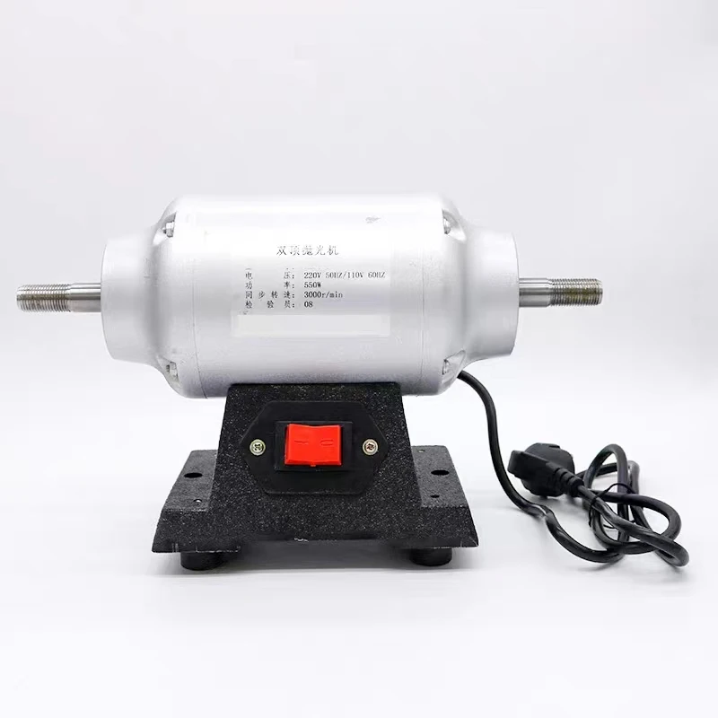Dental grinding and polishing machine Double top polishing machine with dust cover Technician equipment Dental 3