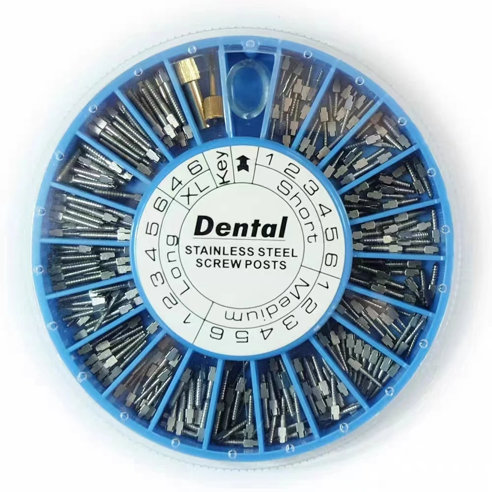 Dental Screw Posts Dentistry titanium screw post Dental Pins Materials manufacture