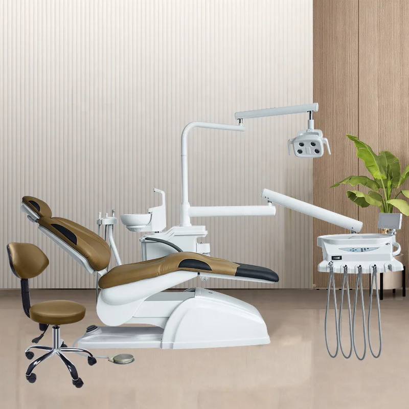 with ultrasonic scaler handpiece material intraoral camera x-ray One-stop supplier full set dentist chair dental unit 2