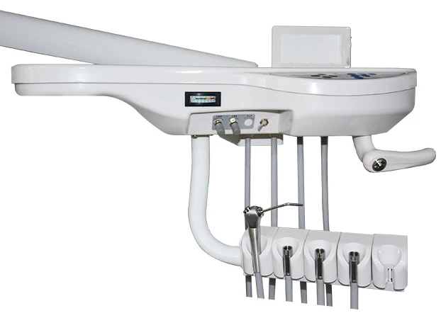 High-quality dental chair ceramic spittoon air compressor bleaching system oral camera dental clinic full equipment comfortable 6