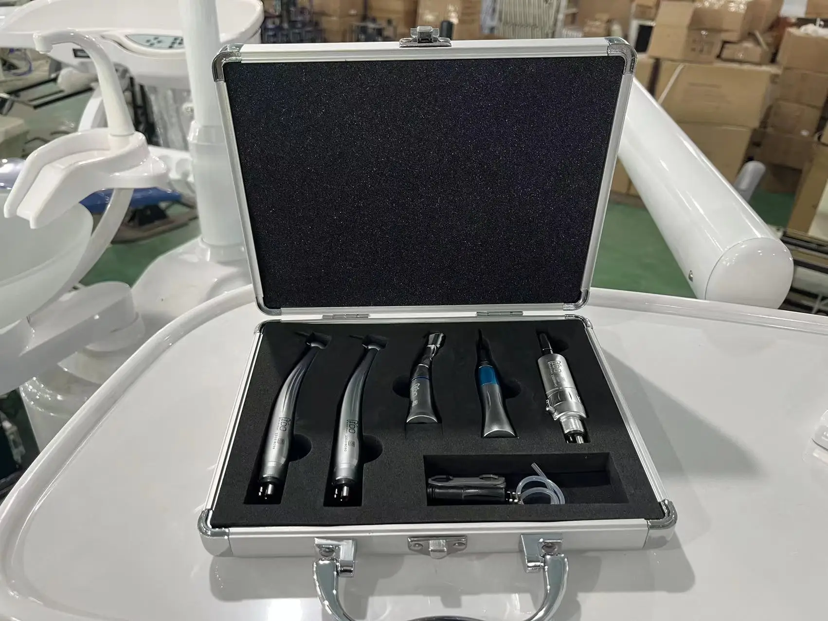 Promotion Dental handpiece kit high speed turbine Low speed handpiece with micromotor set 2