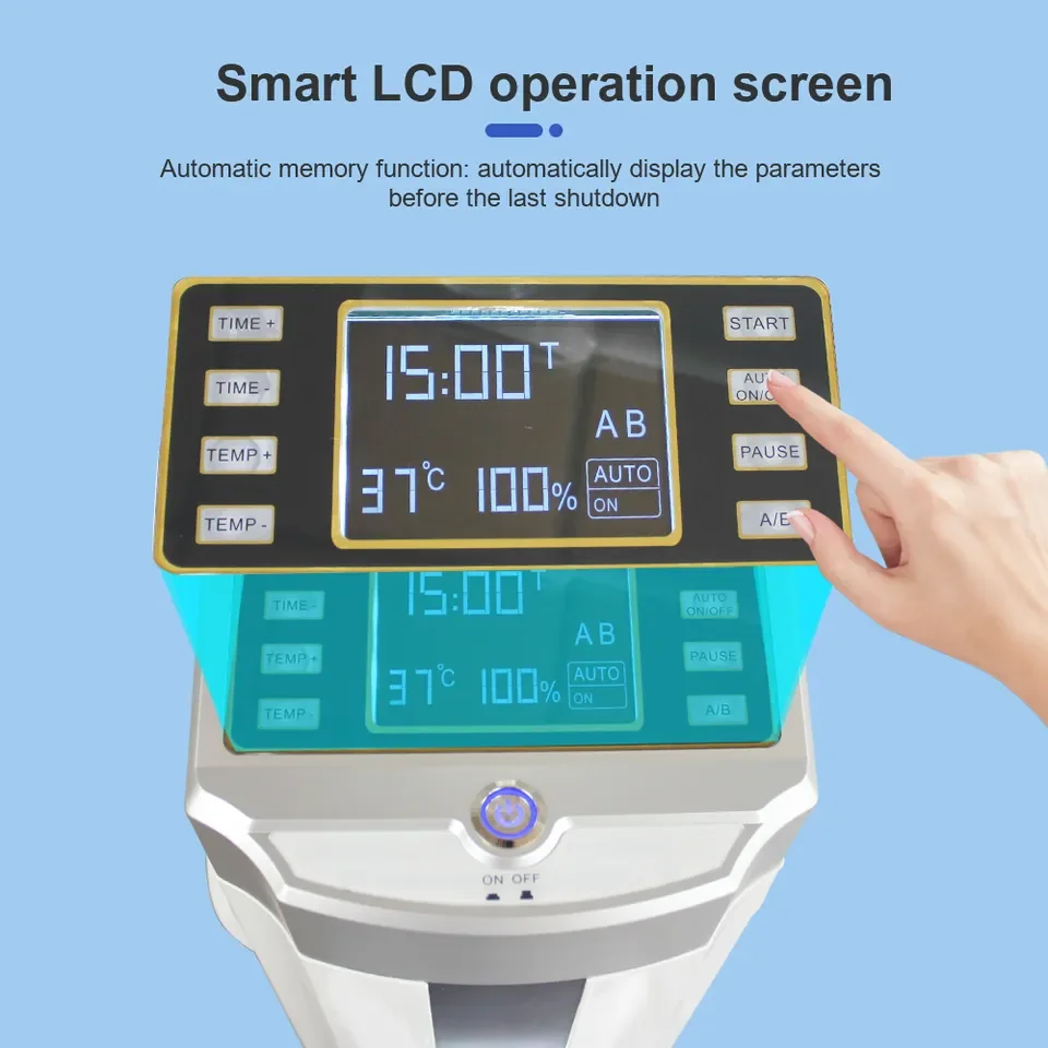 New Dental 60W 12 pcs LED Bleaching Lights Portable Laser Lamp Teeth Whitening Machine 4