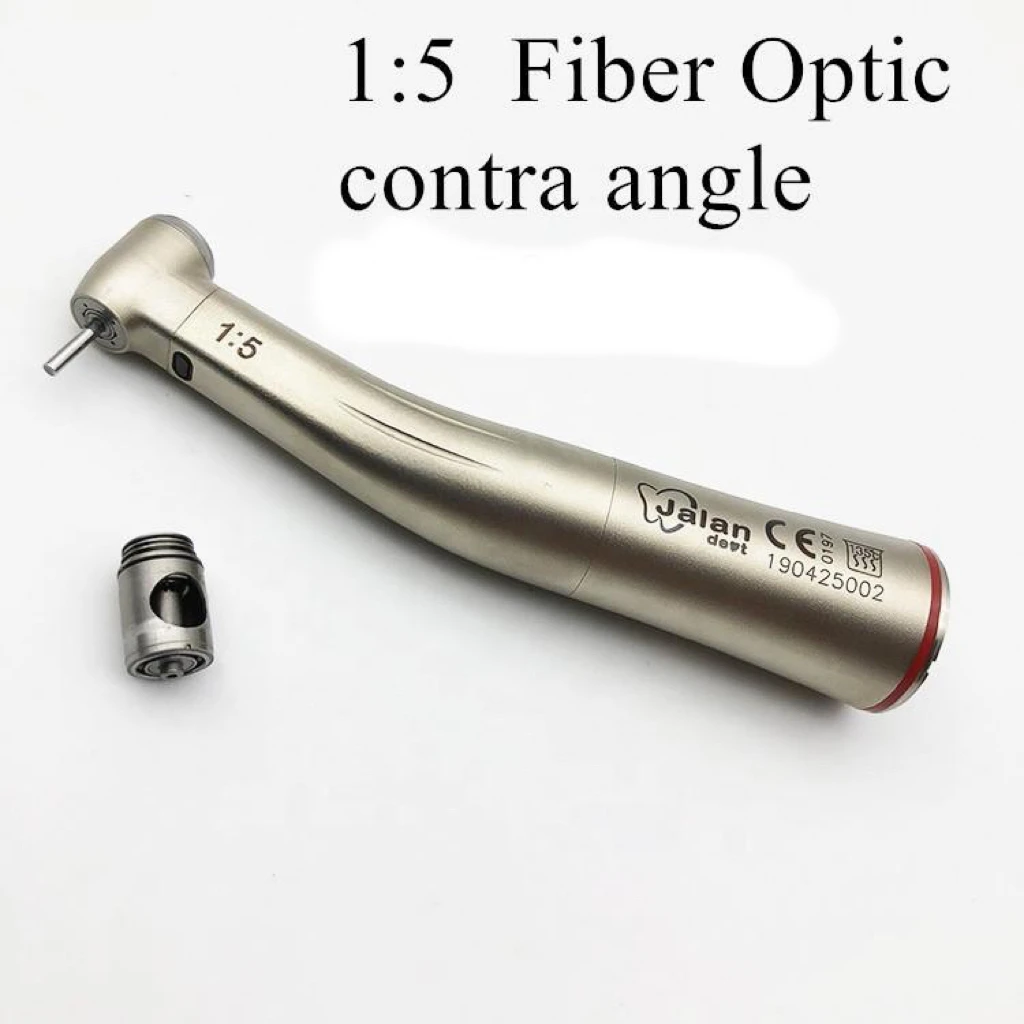 1: 5 Low Speed Turbine T-I-M-A-X Dental Handpiece Water Spray Handpiece Ceramic Bearing Carriage Air Turbinehandpiece 6