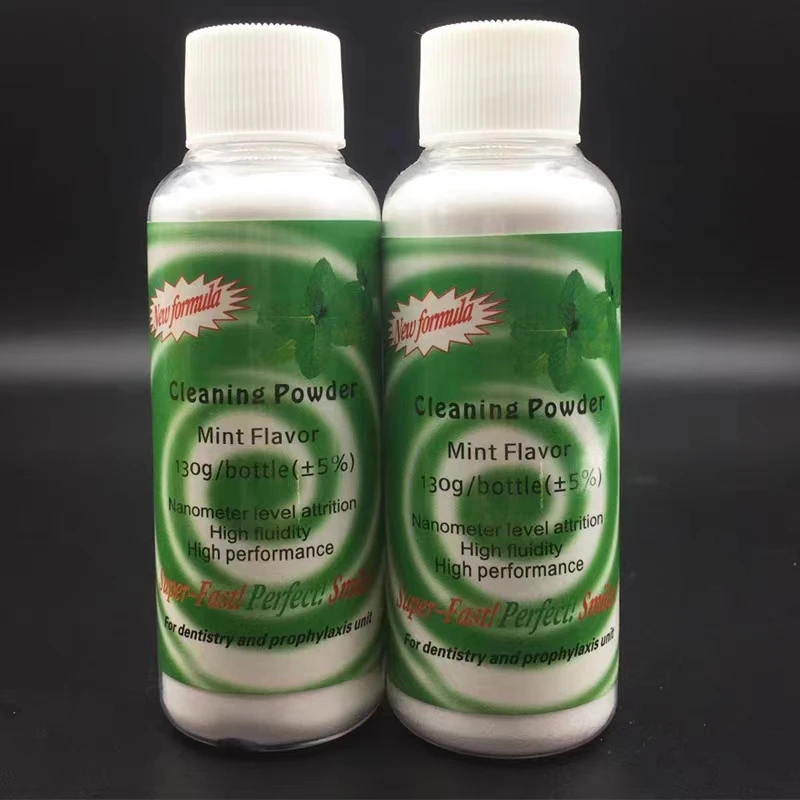 Dental Blasting Powder Air Polisher Polishing Teeth Cleaning Scaling Supplies Fine Powder Non-Clogging 5