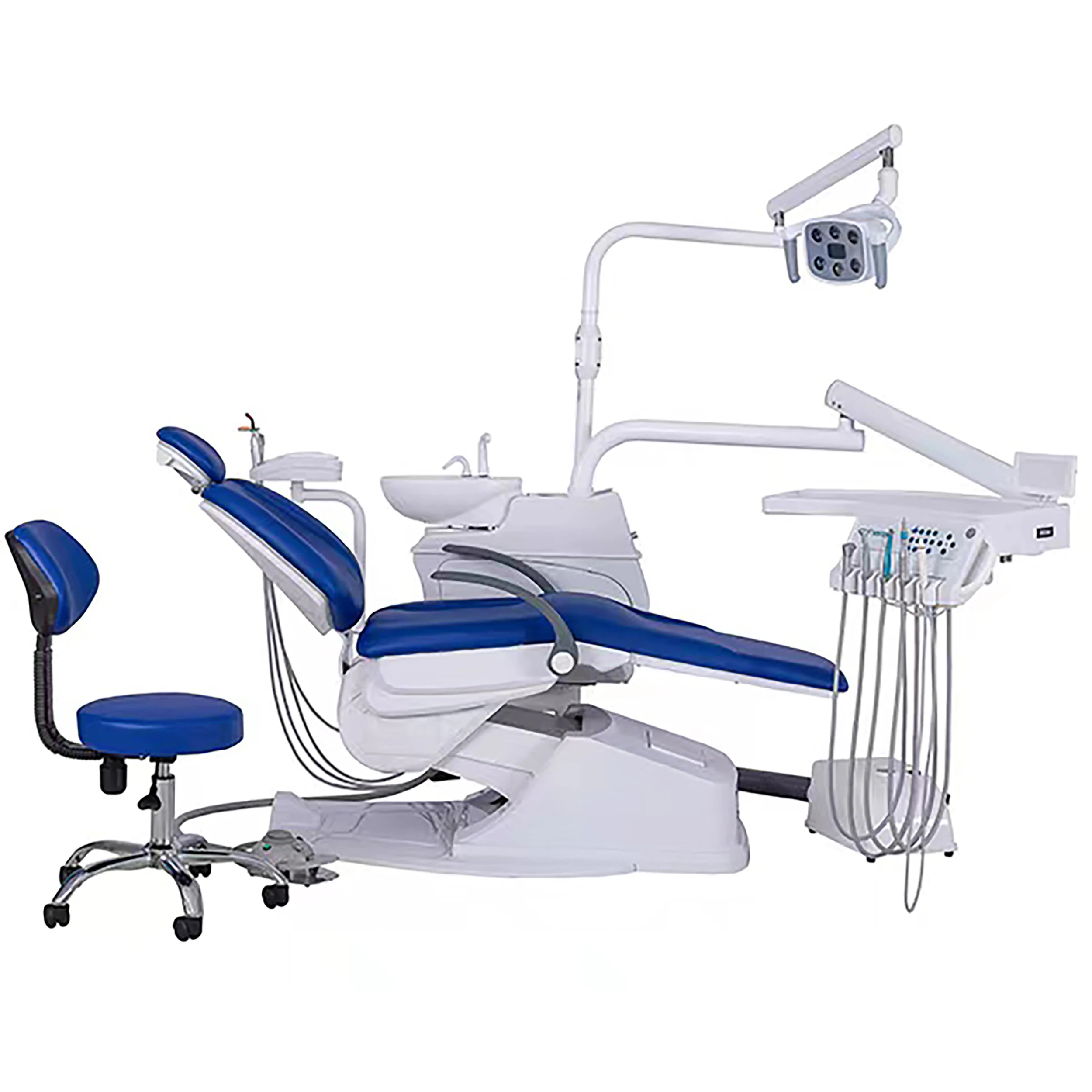 Newest Dental Unit Foshan Factory Electric Treatment Dental Equipment Dental Chair 5