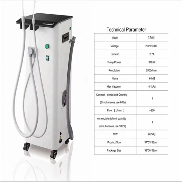 Enhanced suction power for optimal respiratory relief.
